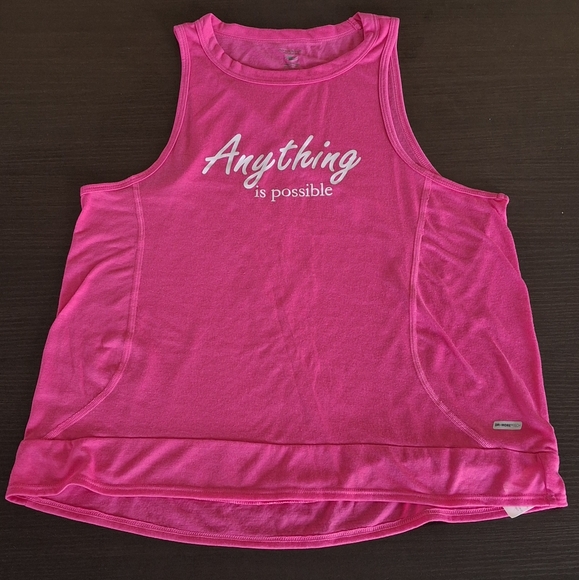 Pink Athletic Works Small Tank Top - Picture 1 of 5